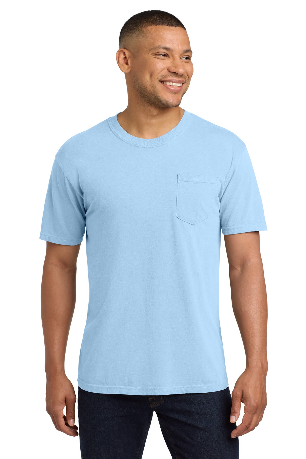 COMFORT COLORS Heavyweight Ring Spun Pocket Tee. 6030