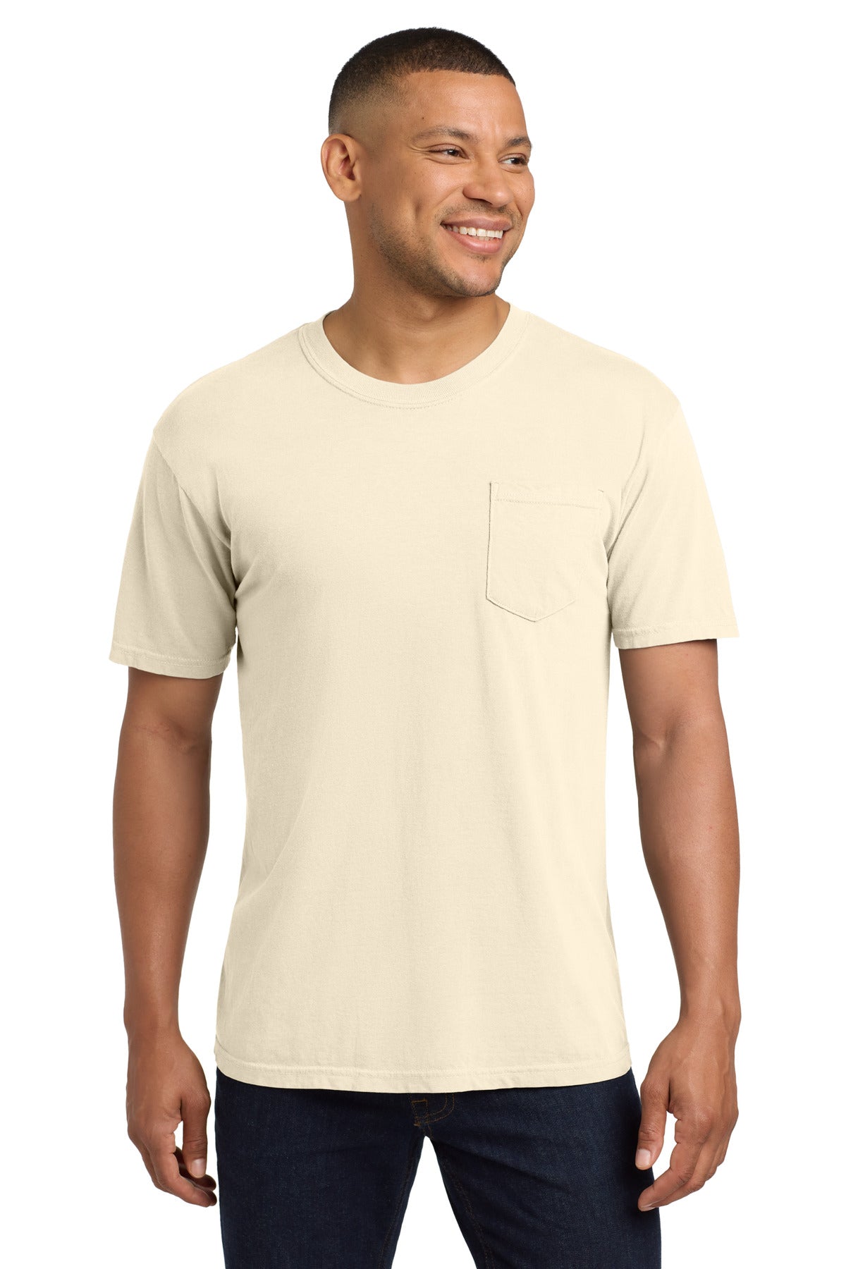 COMFORT COLORS Heavyweight Ring Spun Pocket Tee. 6030