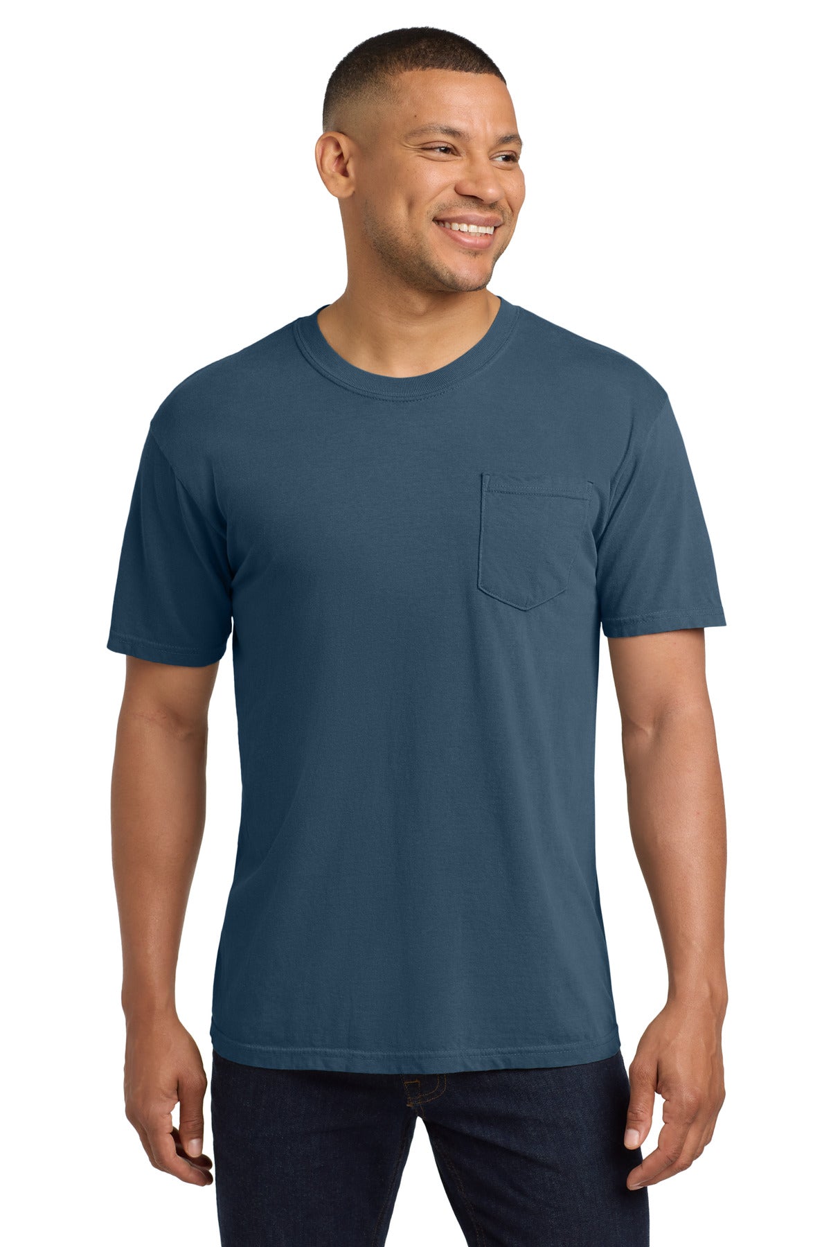 COMFORT COLORS Heavyweight Ring Spun Pocket Tee. 6030