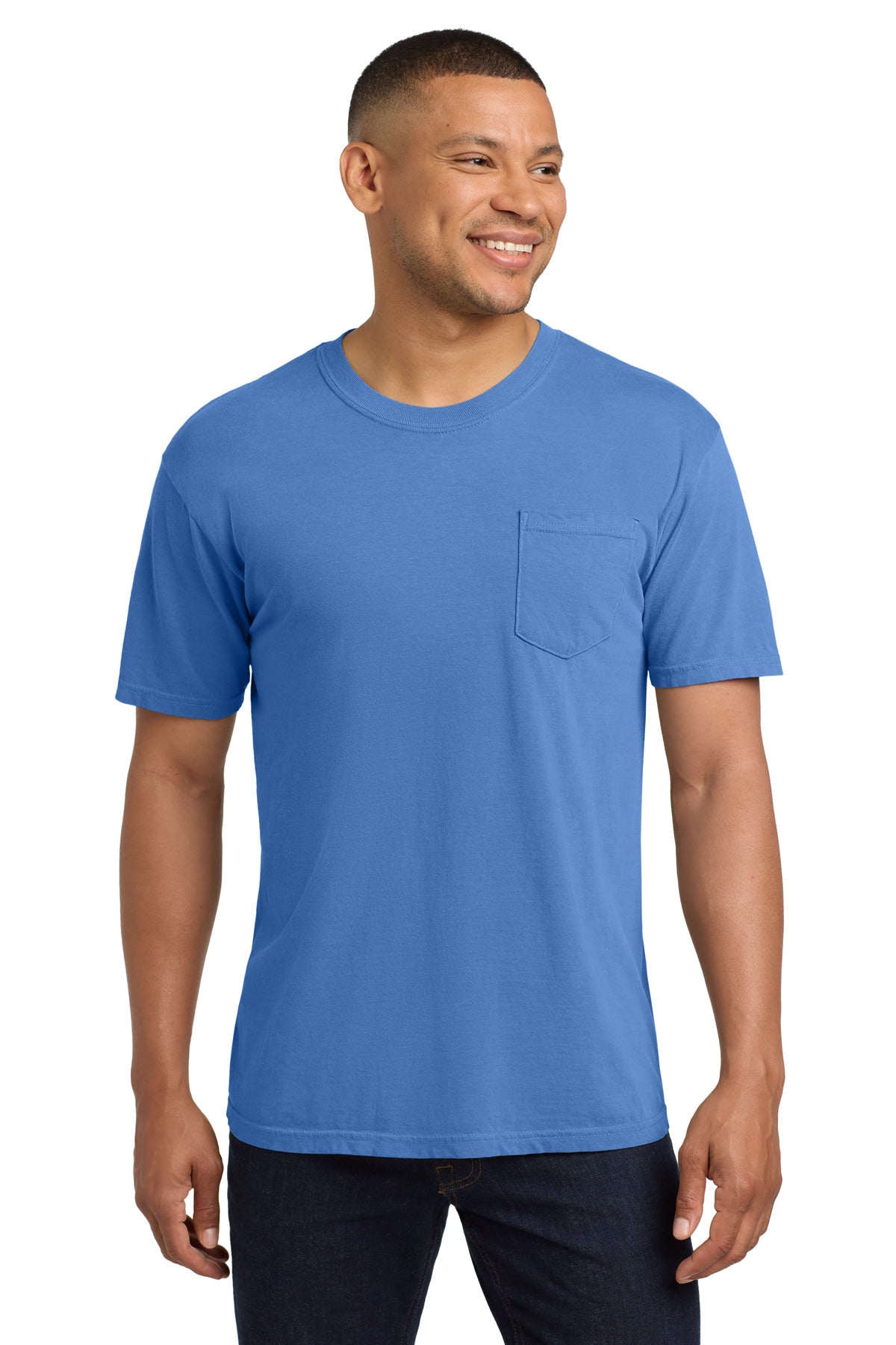 COMFORT COLORS Heavyweight Ring Spun Pocket Tee. 6030