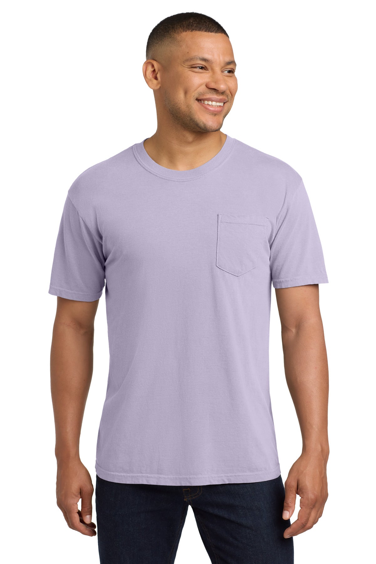 COMFORT COLORS Heavyweight Ring Spun Pocket Tee. 6030