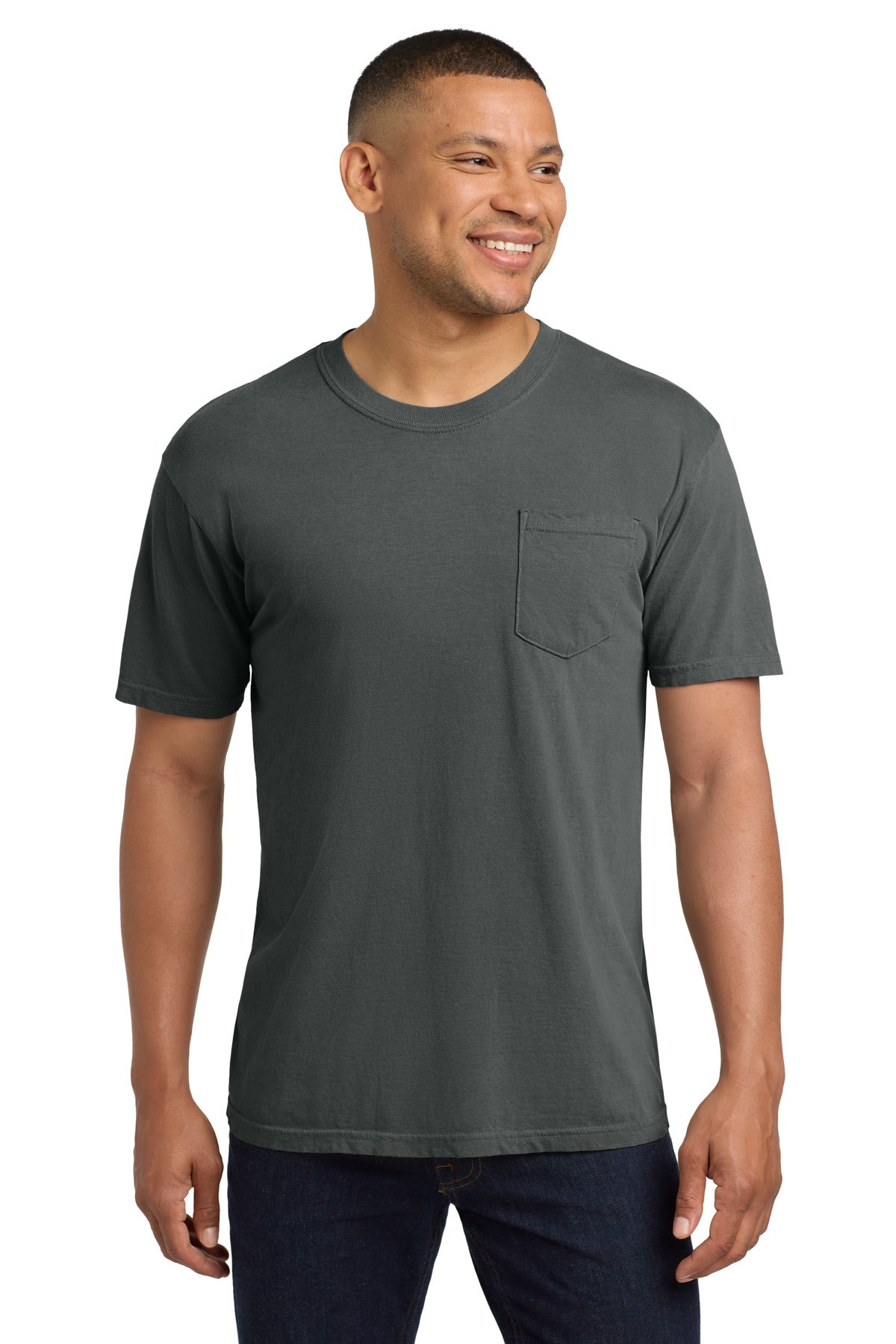 COMFORT COLORS Heavyweight Ring Spun Pocket Tee. 6030