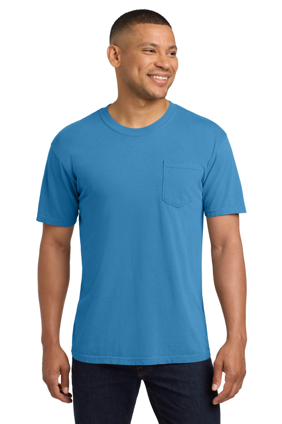 COMFORT COLORS Heavyweight Ring Spun Pocket Tee. 6030