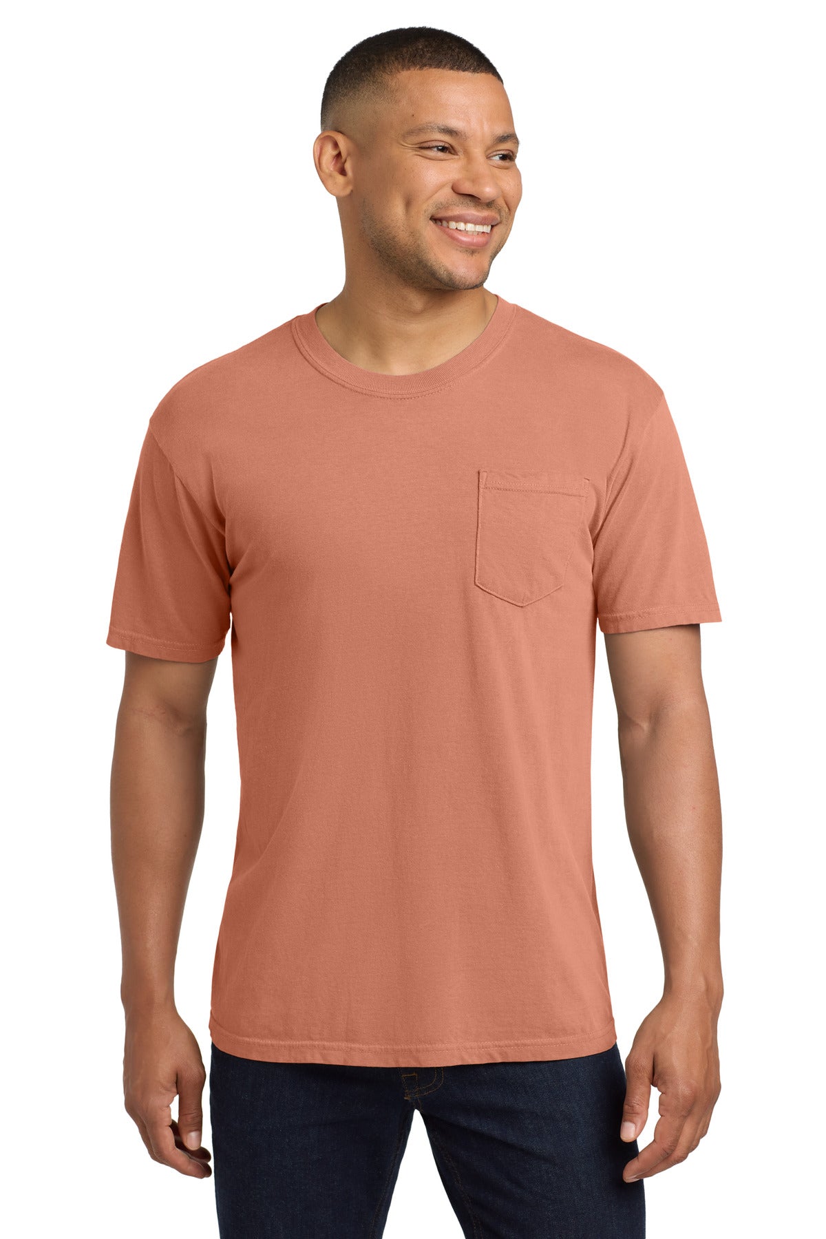 COMFORT COLORS Heavyweight Ring Spun Pocket Tee. 6030