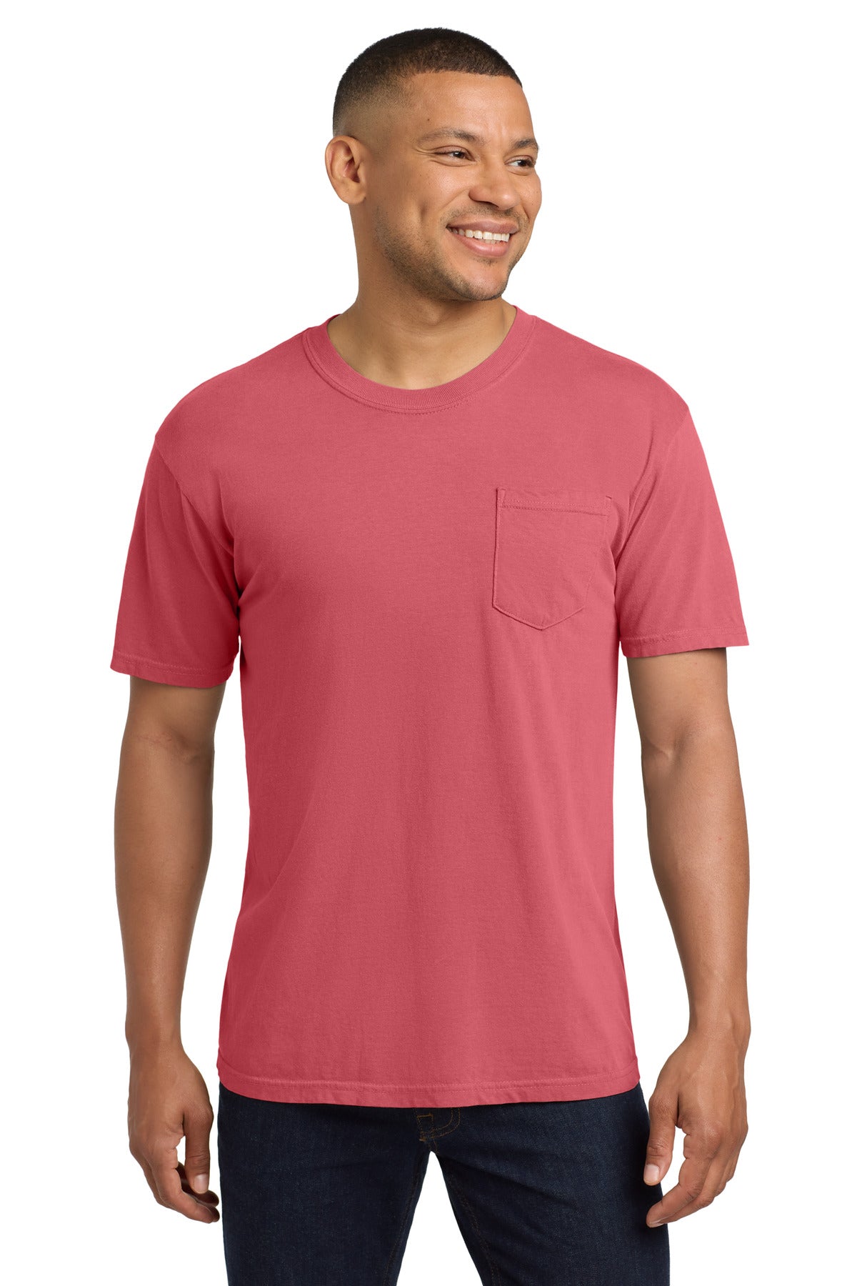 COMFORT COLORS Heavyweight Ring Spun Pocket Tee. 6030