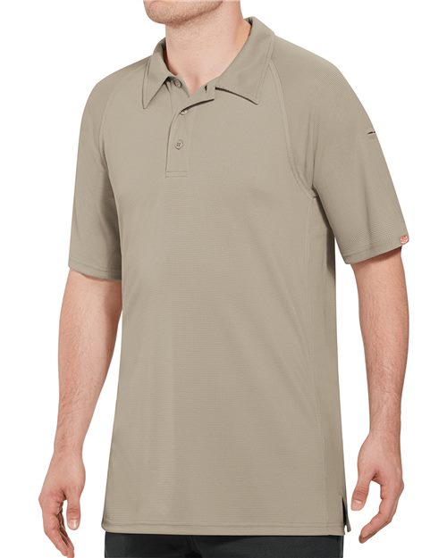 Red Kap Men's Performance Knit® Flex Series Active Polo - SK92 - EMBROIDERED