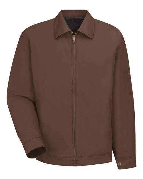 Red Kap Men's Waist Length Jacket - JT22 - EMBROIDERED