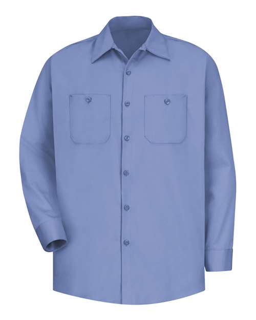 Red Kap Men's Tall Cotton Uniform Shirt - SC30T - EMBROIDERED