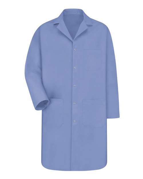 Red Kap Unisex Gripper Front Lab Coat - KP18 - EMBROIDERED