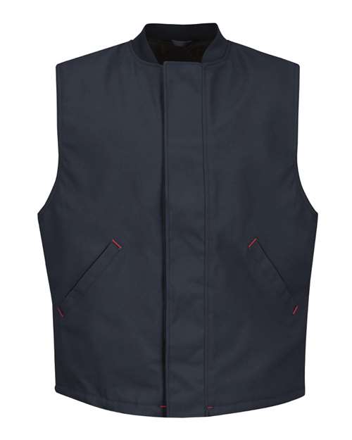 Red Kap Men's Blended Duck Insulated Vest - VD22 - EMBROIDERED