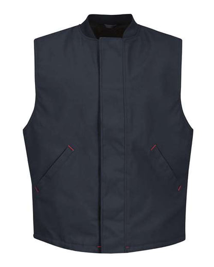 Red Kap Men's Blended Duck Insulated Vest - VD22 - EMBROIDERED