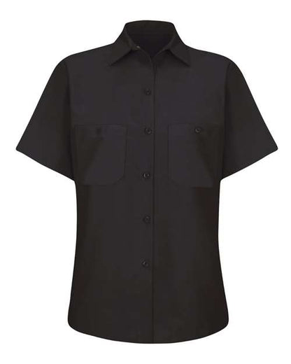 Red Kap Women's Industrial Work Shirt - SP23 - EMBROIDERED