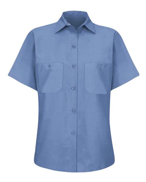 Red Kap Women's Industrial Work Shirt - SP23 - EMBROIDERED