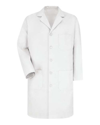 Red Kap Unisex Tall Button Front Lab Coat - KP14T - EMBROIDERED