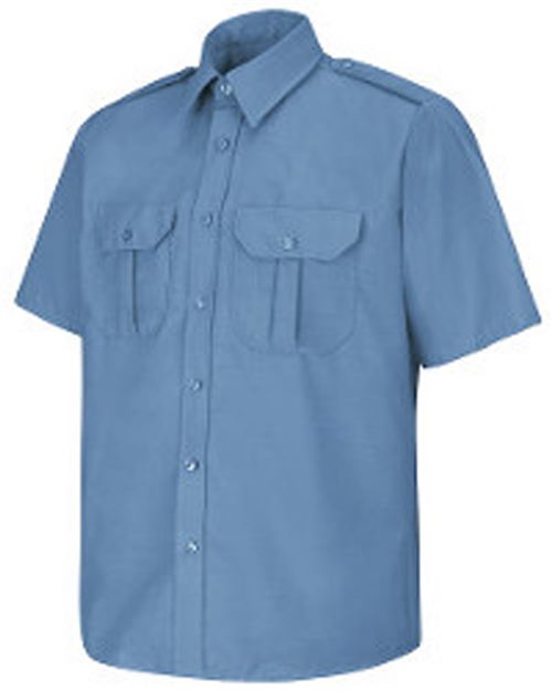 Red Kap Men's Tall Short Sleeve Security Shirt - SP66T - EMBROIDERED