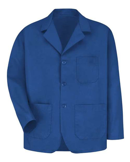 Red Kap Unisex Lapel Counter Coat - KP10 - EMBROIDERED