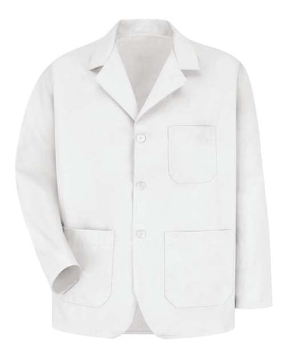Red Kap Unisex Tall Lapel Counter Coat - KP10T - EMBROIDERED
