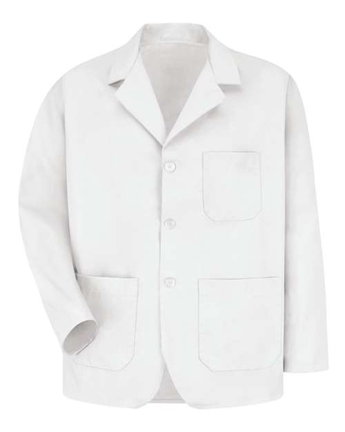 Red Kap Unisex Tall Lapel Counter Coat - KP10T - EMBROIDERED