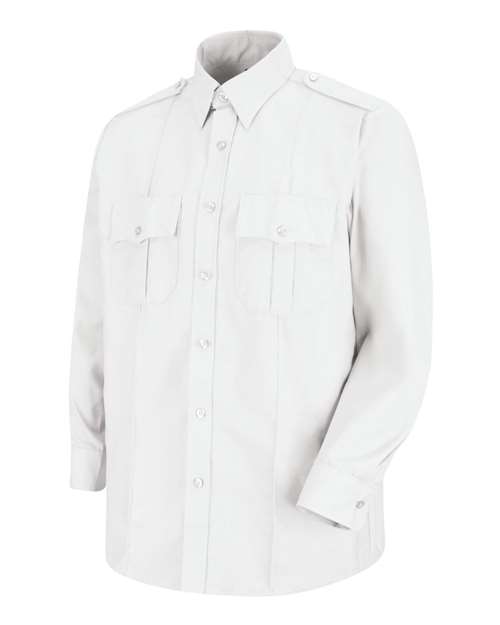 Red Kap Men's Long Sleeve Security Shirt - SP36 - EMBROIDERED