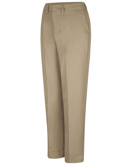 Red Kap Women's Elastic Insert Work Pants - PT61 - EMBROIDERED