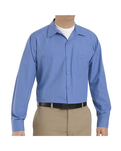 Red Kap Men's Broadcloth Shirt - SB12 - EMBROIDERED