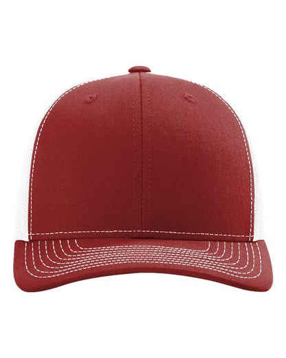 Richardson Snapback Trucker Cap - 112 - EMBROIDERED