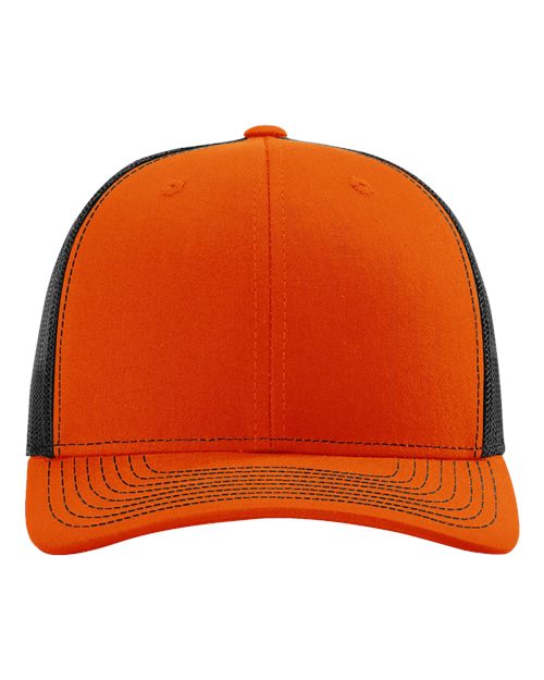 Richardson Snapback Trucker Cap - 112 - EMBROIDERED