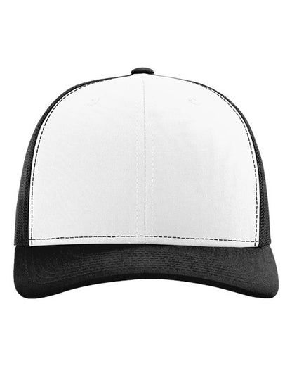 Richardson Snapback Trucker Cap - 112 - EMBROIDERED