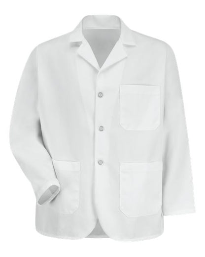 Red Kap Unisex North Collar Lapel Counter Coat - 4010 - EMBROIDERED