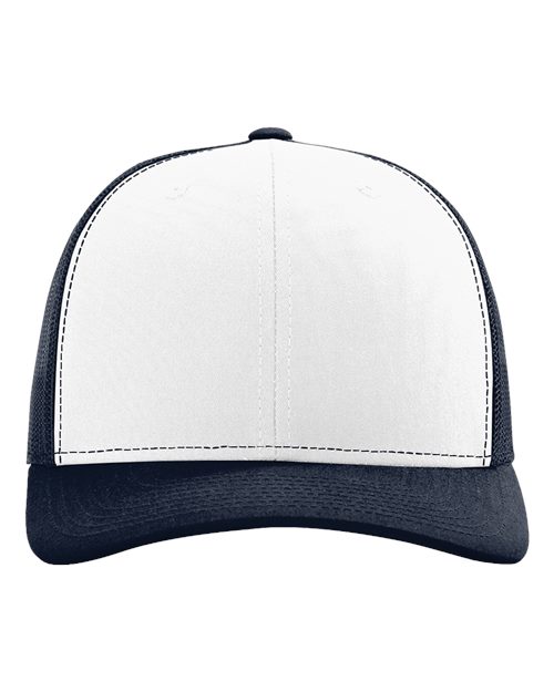 Richardson Snapback Trucker Cap - 112 - EMBROIDERED