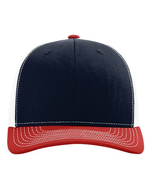 Richardson Snapback Trucker Cap - 112 - EMBROIDERED