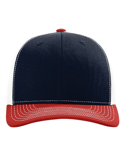 Richardson Snapback Trucker Cap - 112 - EMBROIDERED