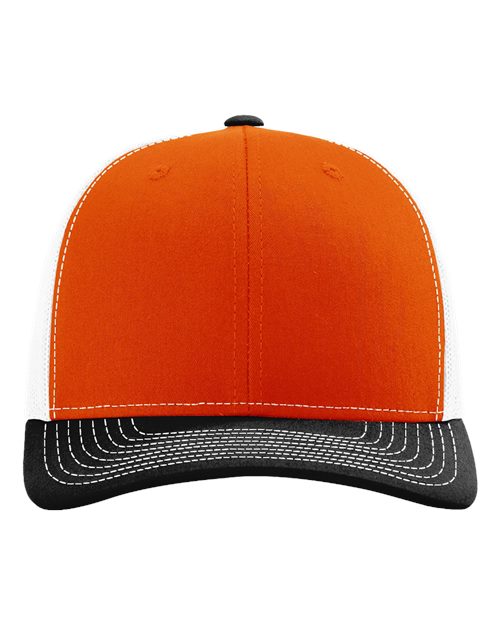 Richardson Snapback Trucker Cap - 112 - EMBROIDERED