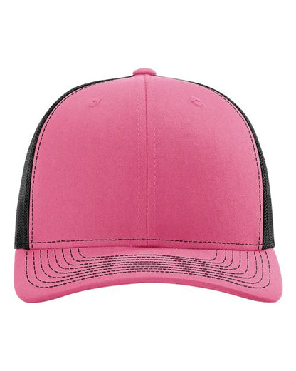 Richardson Snapback Trucker Cap - 112 - EMBROIDERED