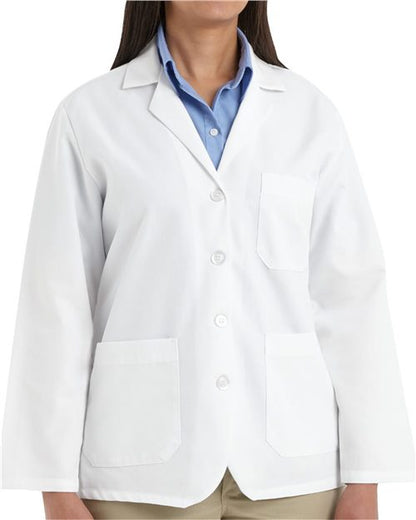 Red Kap Unisex Lapel Counter Coat - KP11 - EMBROIDERED