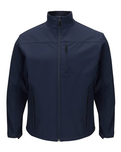 Red Kap Men's Deluxe Soft Shell Jacket - JP68 - EMBROIDERED