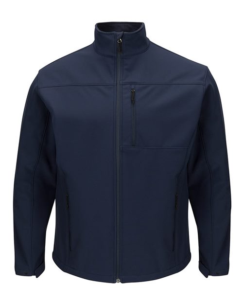 Red Kap Men's Deluxe Soft Shell Jacket - JP68 - EMBROIDERED