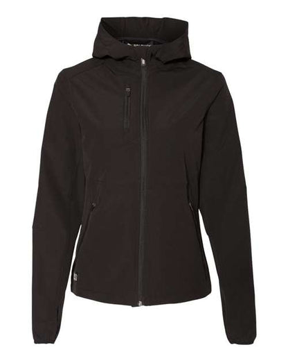 DRI DUCK Women's Ascent Soft Shell Hooded Jacket - 9411 - EMBROIDERED