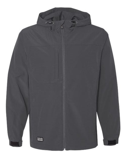 DRI DUCK Men's Apex Soft Shell Hooded Jacket - 5310 - EMBROIDERED