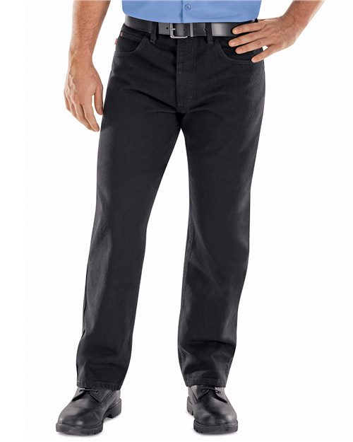 Red Kap Men's Extended Sizes Relaxed Fit Jean - PD60EXT - EMBROIDERED