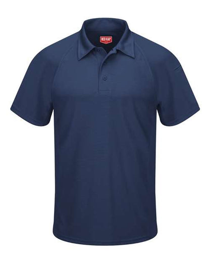 Red Kap Men's Performance Knit® Flex Series Active Polo - SK92 - EMBROIDERED