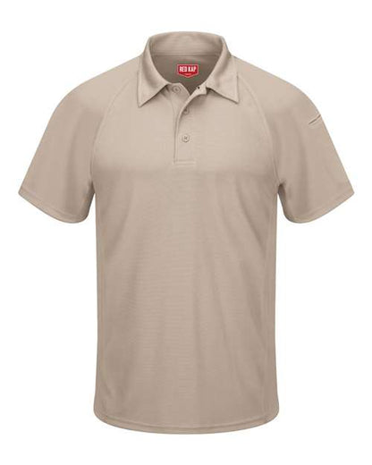 Red Kap Men's Performance Knit® Flex Series Active Polo - SK92 - EMBROIDERED