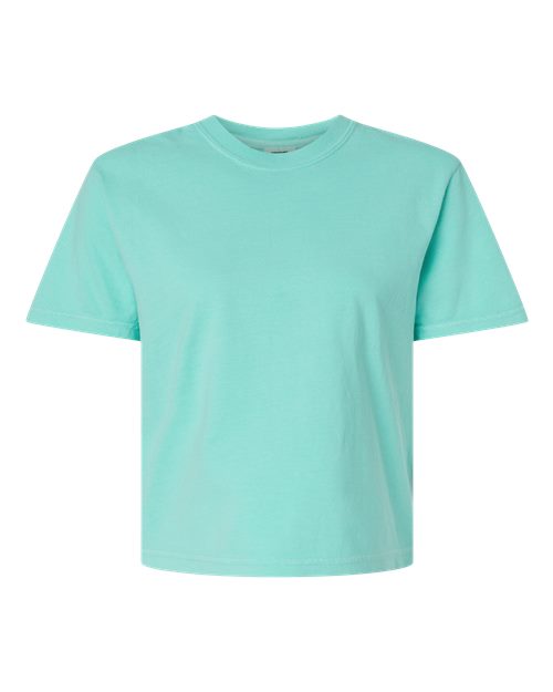 Comfort Colors Women's Garment-Dyed Heavyweight Boxy T-Shirt - 3023CL - EMBROIDERED