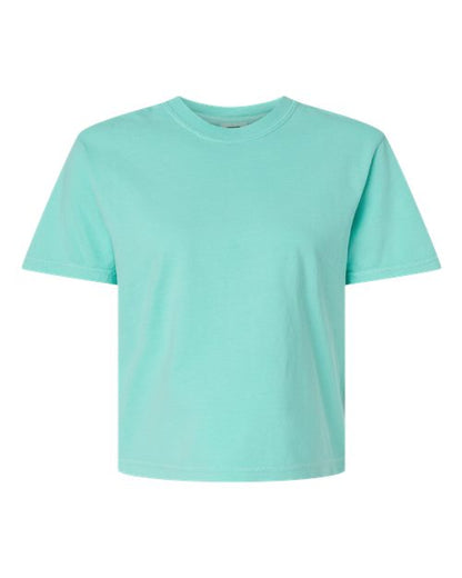 Comfort Colors Women's Garment-Dyed Heavyweight Boxy T-Shirt - 3023CL - EMBROIDERED
