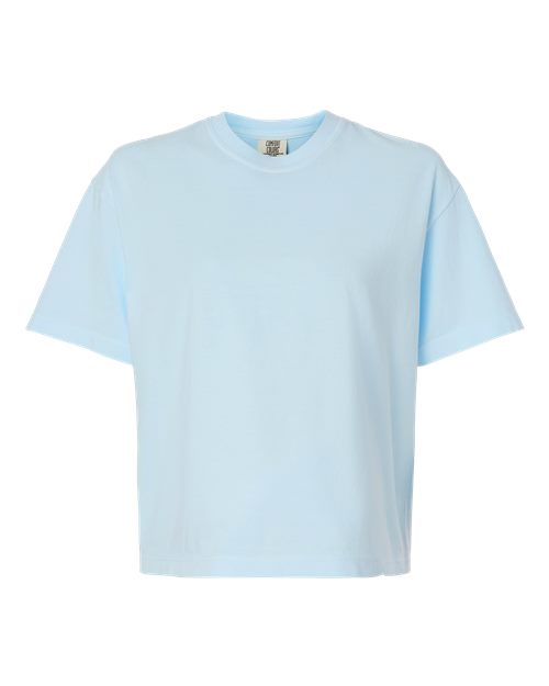 Comfort Colors Women's Garment-Dyed Heavyweight Boxy T-Shirt - 3023CL - EMBROIDERED