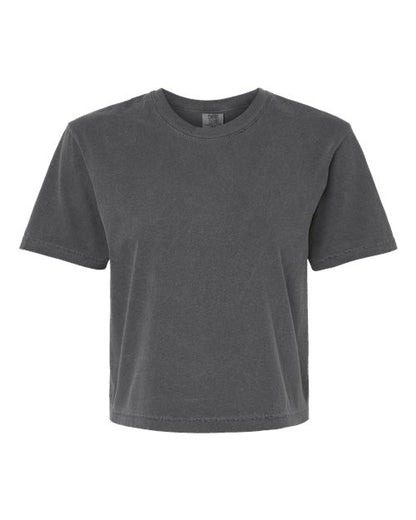 Comfort Colors Women's Garment-Dyed Heavyweight Boxy T-Shirt - 3023CL - EMBROIDERED