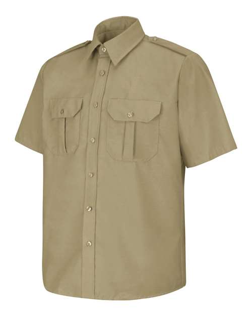 Red Kap Men's Short Sleeve Security Shirt - SP66 - EMBROIDERED