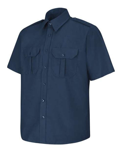 Red Kap Men's Tall Short Sleeve Security Shirt - SP66T - EMBROIDERED
