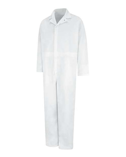 Red Kap Men's Twill Action Back Coverall - CT16 - EMBROIDERED