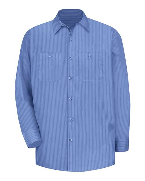 Red Kap Men's Broadcloth Shirt - SB12 - EMBROIDERED